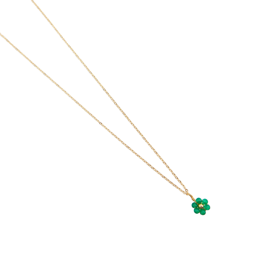 Collier Doré Avec Pendentif Fleur RAND Paris - Très Bon état Occasion
